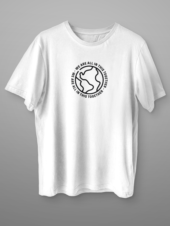 NGO Spenden Shirts Design - We are all in this together